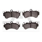 Dynamite Friction 1551-1007-00 Disc Brake Pad Set - Front - view 1