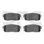 Dynamite Friction 1551-1008-00 Disc Brake Pad Set - Rear - view 1