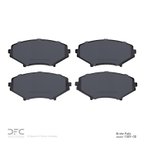 Dynamite Friction 1551-1009-00 Disc Brake Pad Set - Front - view 2