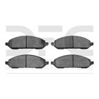 Dynamite Friction 1551-1022-00 Disc Brake Pad Set - Front - view 1