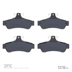 Dynamite Friction 1551-1048-10 Disc Brake Pad Set - Rear - view 2