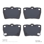 Dynamite Friction 1551-1051-00 Disc Brake Pad Set - Rear - view 2