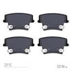 Dynamite Friction 1551-1057-10 Disc Brake Pad Set - Rear - view 2