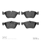 Dynamite Friction 1551-1061-00 Disc Brake Pad Set - Front - view 1