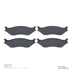 Dynamite Friction 1551-1066-00 Disc Brake Pad Set - Front, Front and Rear or Rear - view 3