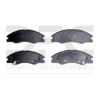 Dynamite Friction 1551-1074-00 Disc Brake Pad Set - Front - view 2