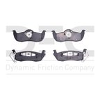 Dynamite Friction 1551-1087-00 Disc Brake Pad Set - Rear - view 2