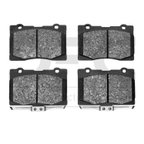 Dynamite Friction 1551-1091-00 Disc Brake Pad Set - Front - view 1