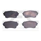 Dynamite Friction 1551-1105-00 Disc Brake Pad Set - Front - view 2