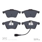 Dynamite Friction 1551-1111-00 Disc Brake Pad Set - Front - view 2