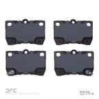 Dynamite Friction 1551-1113-00 Disc Brake Pad Set - Rear - view 2