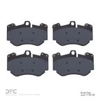 Dynamite Friction 1551-1130-00 Disc Brake Pad Set - Front - view 2