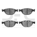 Dynamite Friction 1551-1151-00 Disc Brake Pad Set - Front - view 1