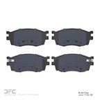 Dynamite Friction 1551-1156-00 Disc Brake Pad Set - Front - view 2