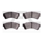 Dynamite Friction 1551-1164-00 Disc Brake Pad Set - Front - view 1