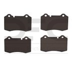 Dynamite Friction 1551-1166-10 Disc Brake Pad Set - Rear - view 2