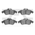 Dynamite Friction 1551-1177-00 Disc Brake Pad Set - Front - view 1