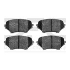 Dynamite Friction 1551-1179-00 Disc Brake Pad Set - Front - view 1