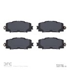 Dynamite Friction 1551-1184-10 Disc Brake Pad Set - Front - view 2
