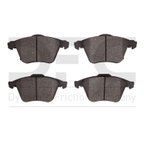 Dynamite Friction 1551-1186-00 Disc Brake Pad Set - Front - view 1