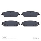 Dynamite Friction 1551-1194-10 Disc Brake Pad Set - Rear - view 2