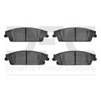 Dynamite Friction 1551-1194-10 Disc Brake Pad Set - Rear - view 1