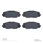 Dynamite Friction 1551-1211-00 Disc Brake Pad Set - Front - view 2