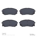 Dynamite Friction 1551-1295-00 Disc Brake Pad Set - Front - view 2
