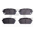 Dynamite Friction 1551-1296-00 Disc Brake Pad Set - Rear - view 2