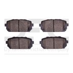 Dynamite Friction 1551-1296-00 Disc Brake Pad Set - Rear - view 1