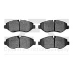Dynamite Friction 1551-1316-00 Disc Brake Pad Set - Front - view 1