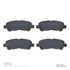 Dynamite Friction 1551-1325-00 Disc Brake Pad Set - Rear - view 2