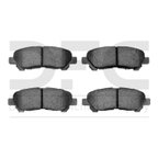 Dynamite Friction 1551-1325-00 Disc Brake Pad Set - Rear - view 1