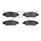 Dynamite Friction 1551-1337-00 Disc Brake Pad Set - Rear - view 1