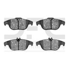 Dynamite Friction 1551-1341-00 Disc Brake Pad Set - Rear - view 1