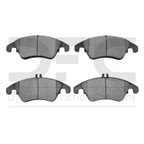 Dynamite Friction 1551-1342-00 Disc Brake Pad Set - Front - view 1