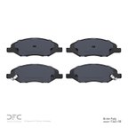 Dynamite Friction 1551-1345-00 Disc Brake Pad Set - Front - view 2