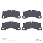 Dynamite Friction 1551-1349-00 Disc Brake Pad Set - Front - view 2