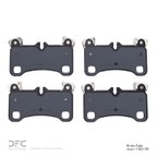 Dynamite Friction 1551-1350-00 Disc Brake Pad Set - Rear - view 2