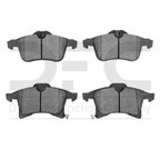 Dynamite Friction 1551-1361-00 Disc Brake Pad Set - Front - view 1
