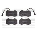 Dynamite Friction 1551-1379-10 Disc Brake Pad Set - Front - view 2