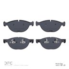 Dynamite Friction 1551-1381-00 Disc Brake Pad Set - Front - view 2