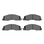 Dynamite Friction 1551-1399-00 Disc Brake Pad Set - Front - view 1