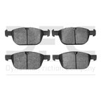 Dynamite Friction 1551-1412-00 Disc Brake Pad Set - Front - view 1