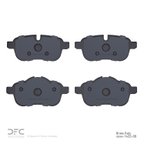 Dynamite Friction 1551-1433-00 Disc Brake Pad Set - Rear - view 2