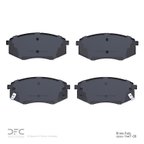 Dynamite Friction 1551-1447-00 Disc Brake Pad Set - Front - view 2