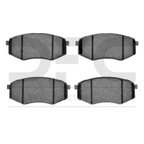 Dynamite Friction 1551-1447-00 Disc Brake Pad Set - Front - view 1