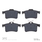 Dynamite Friction 1551-1449-00 Disc Brake Pad Set - Rear - view 2