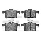 Dynamite Friction 1551-1449-00 Disc Brake Pad Set - Rear - view 1