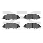 Dynamite Friction 1551-1463-00 Disc Brake Pad Set - Front - view 1